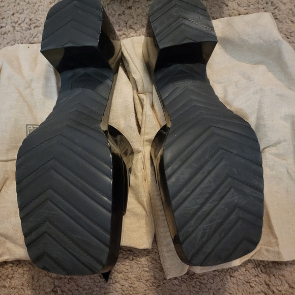 Gucci rubber platform sandals - Picture 8 of 10